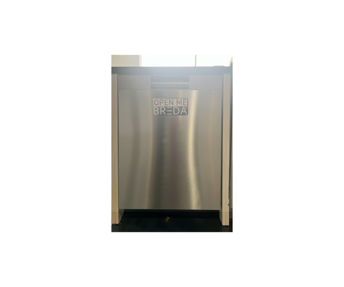 BREDA Home Appliances 24" Tall Tub Dishwasher, Stainless Pocket Handle