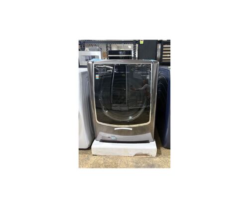 LG Signature 5.6CF FL WSHR MEGA CAP BLK SS