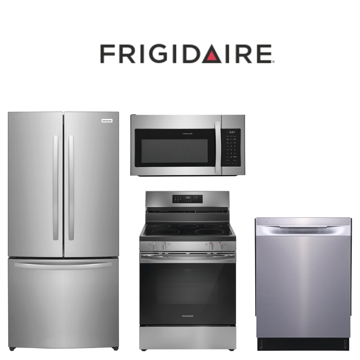Frigidaire 4 Piece Stainless Steel Package