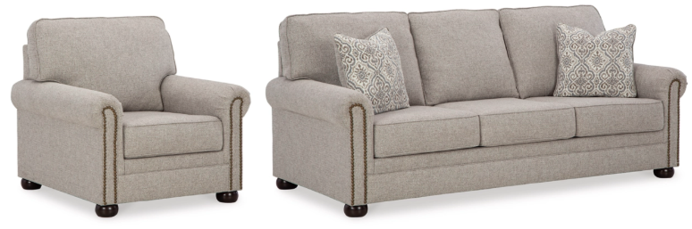 37307 - Gaelon Sofa and Chair in Dune
